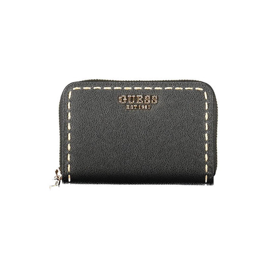 Guess Jeans Black Polyethylene Wallet GU-34843