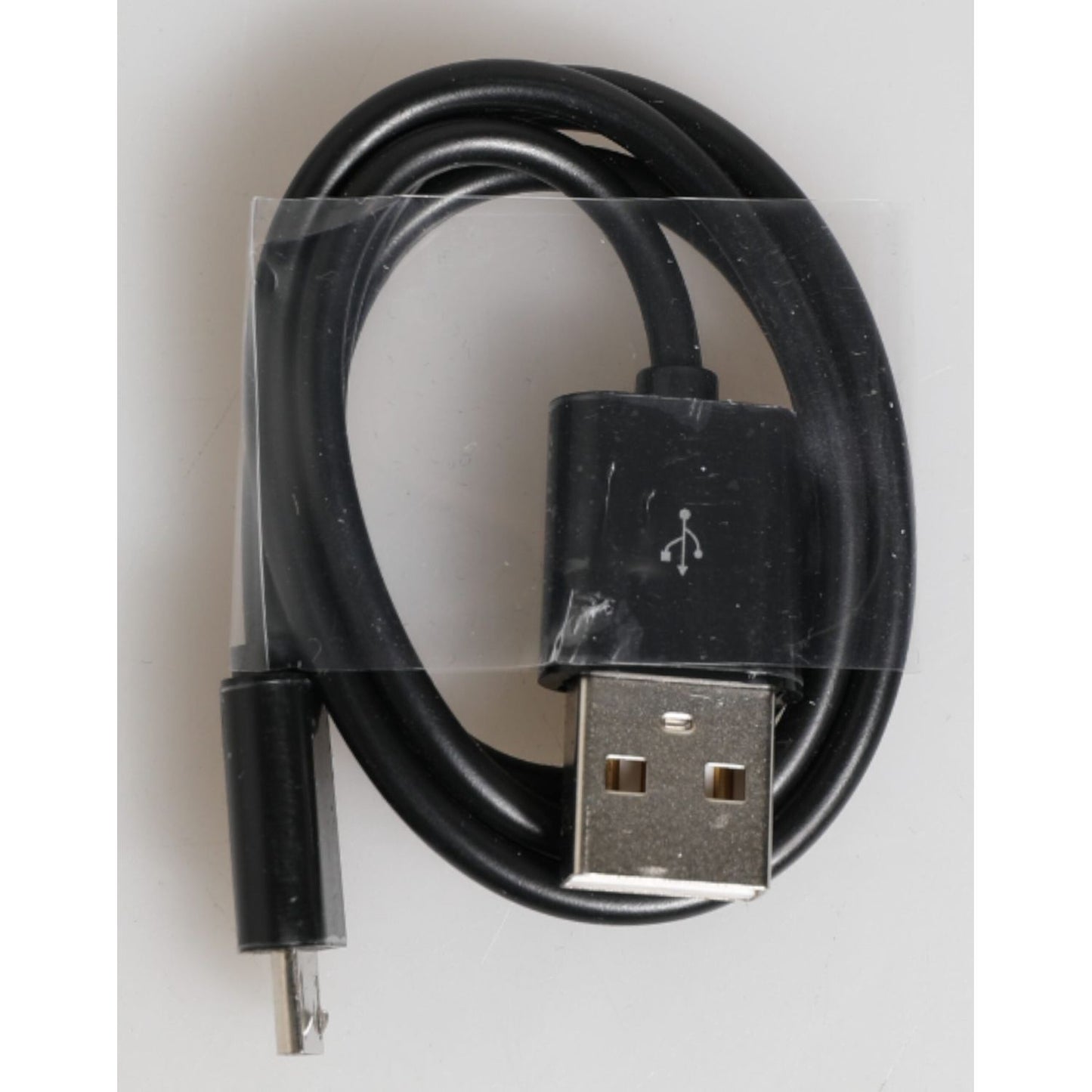 Dolce & Gabbana Black Leather Exotic Skin 3000mAh Power Bank Charger USB SMY10709