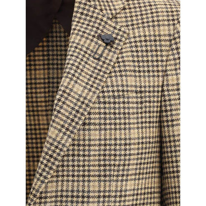 Lardini Beige Wool Clothing