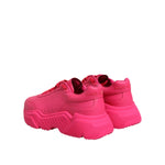 Dolce & Gabbana Pink Leather Daymaster Low Top Sneakers Shoes LA12848-36