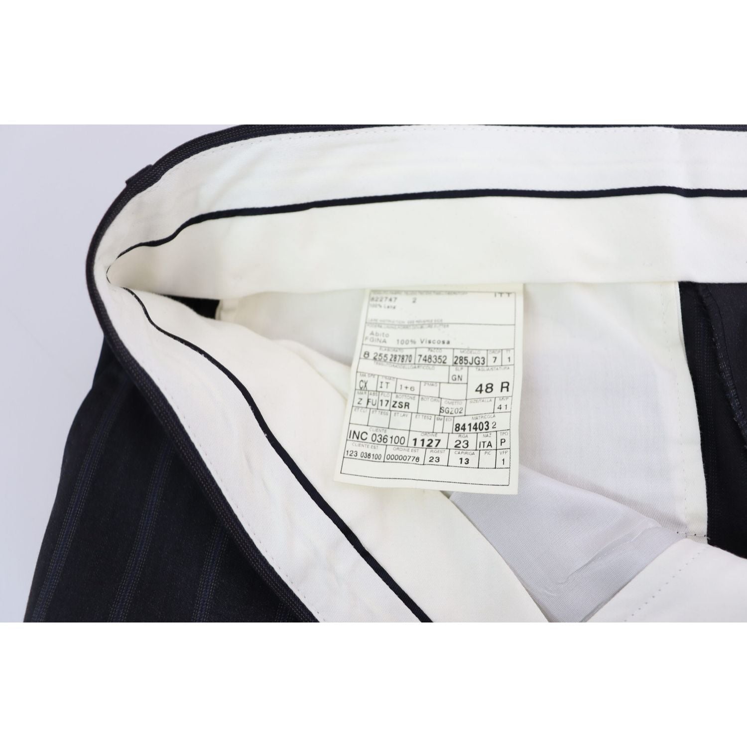 Dolce & Gabbana Gray Wool Blend Formal Trousers Pants