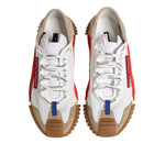 Dolce & Gabbana Multicolor Nylon Low Top NS1 Sneakers Shoes MV7877-40.5