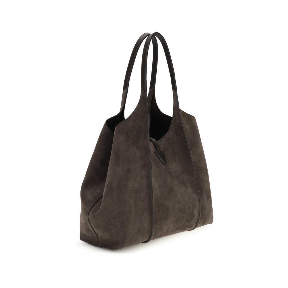 Front view with bag zipped and handles upright.