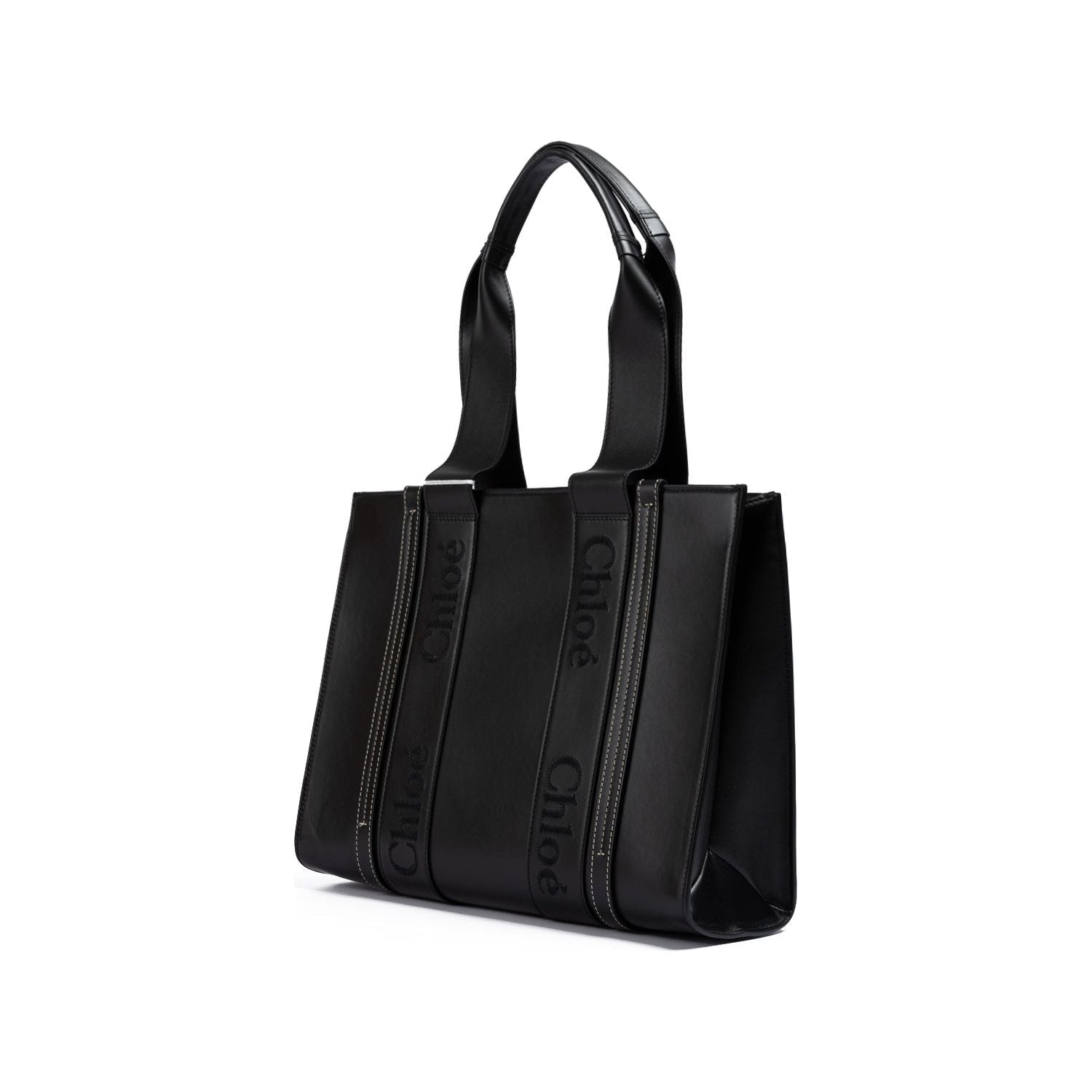 Front view with bag zipped and handles upright.