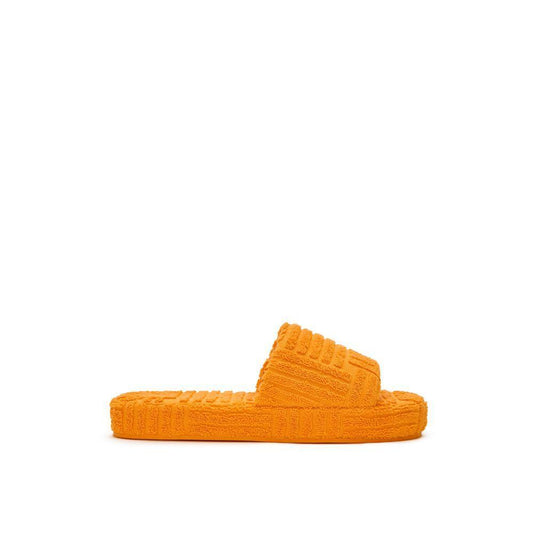 Bottega Veneta Orange Cotton Men Slipper BO-10130670-EU42/US9