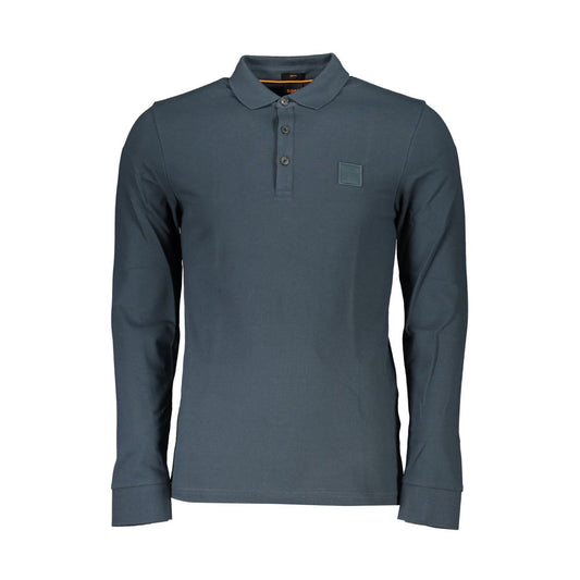 Hugo Boss Green Cotton Polo Shirt