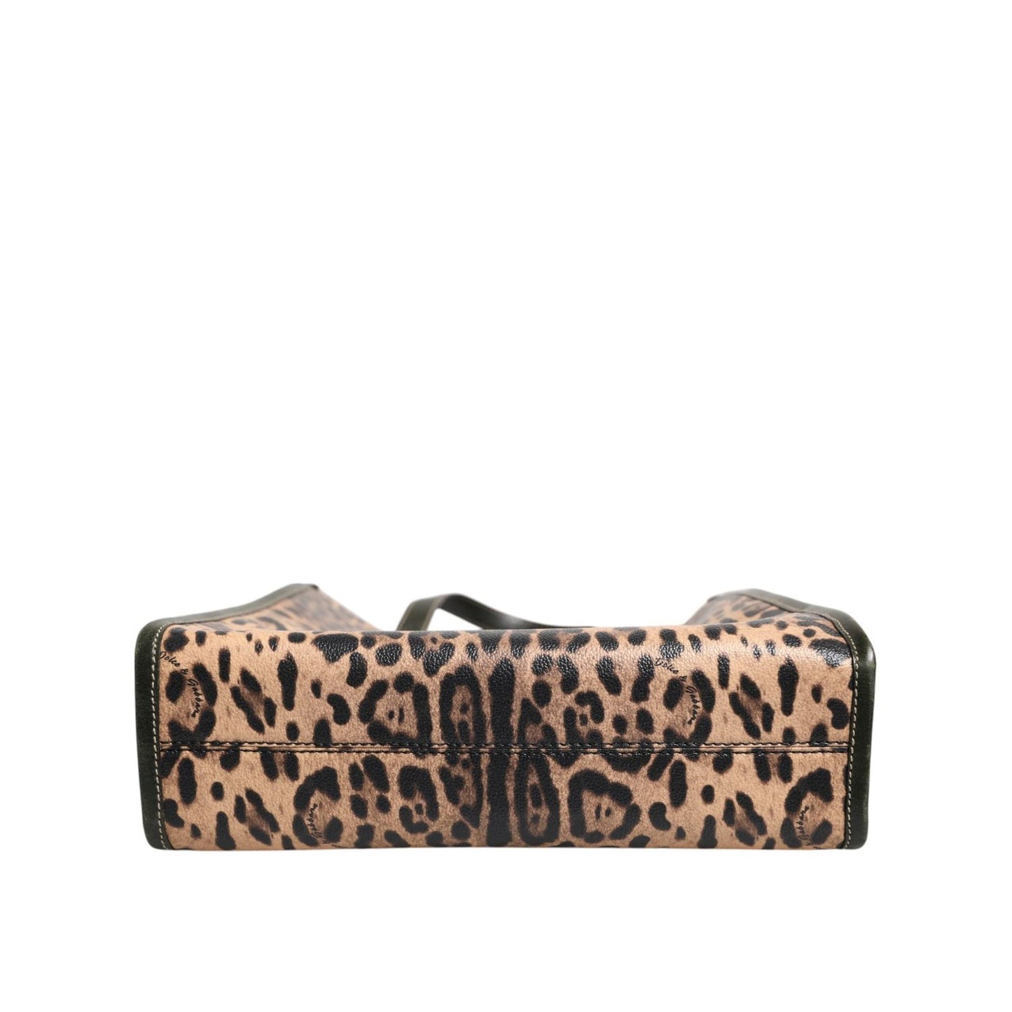 Dolce & Gabbana Multicolor Leopard Shopping Tote Shoulder Women Borse Bag BAG4734