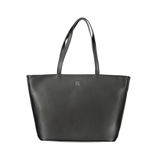 Tommy Hilfiger Black Polyester Handbag TO-26082