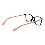Polaroid Black Unisex Glasses Frame, full-rim rectangle design, polyamide material, size 53-13-145, black frame with demo lenses.