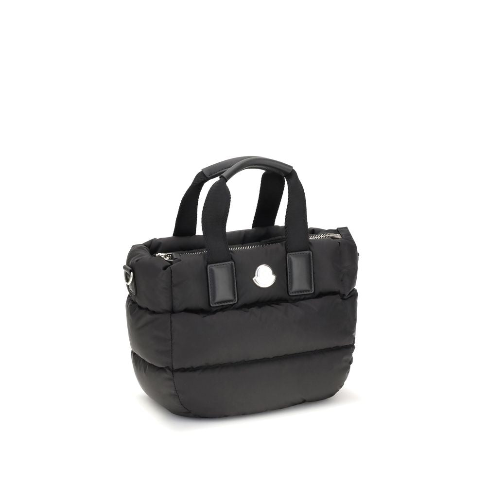 Front view with bag zipped and handles upright.