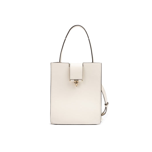 Giada White Leather Shoulder Bag GI300725-5