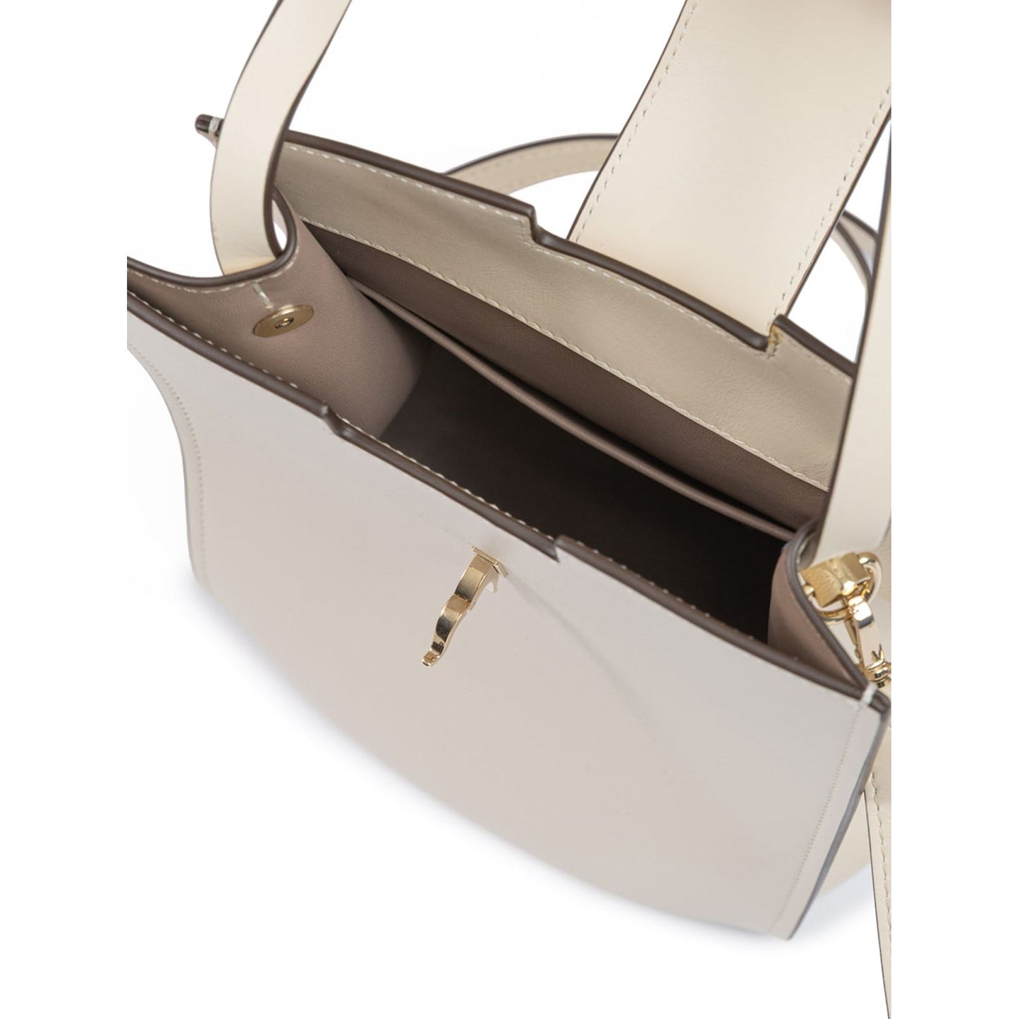 Giada White Leather Shoulder Bag GI300725-5