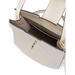 Giada White Leather Shoulder Bag GI300725-5