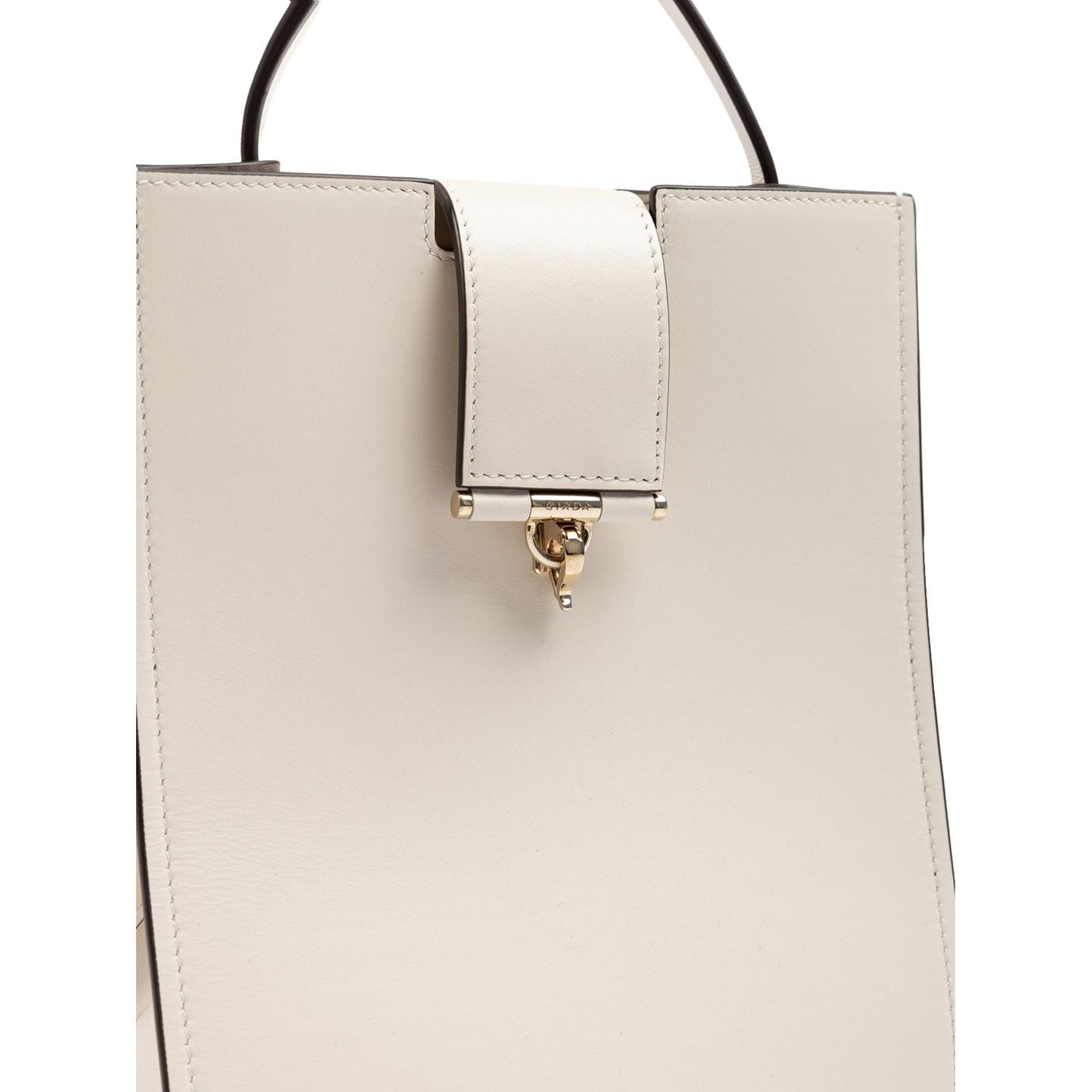 Giada White Leather Shoulder Bag GI300725-5