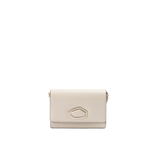 Giada Beige Leather Clutch Bag GI300725-6
