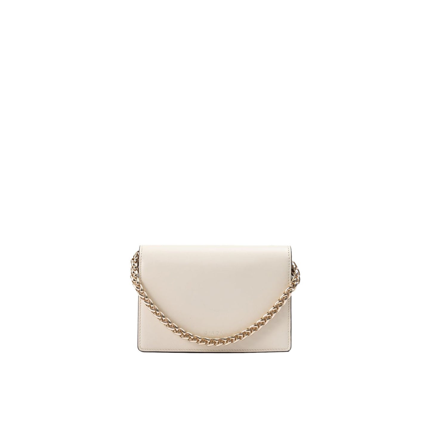 Giada Beige Leather Clutch Bag GI300725-6