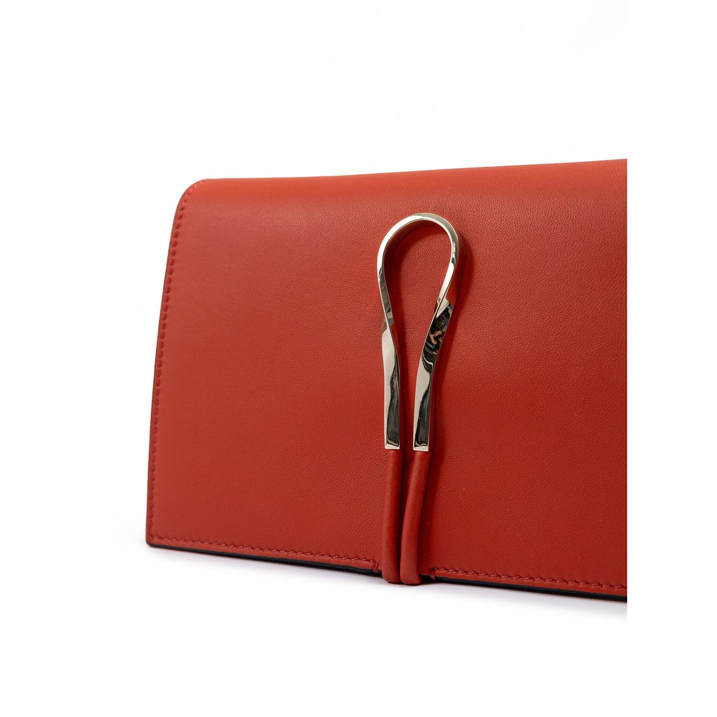 Giada Red Leather Clutch Bag GI300725-9