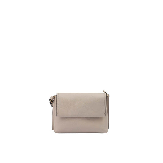 Giada Beige Grained Leather Crossbody Bag GI300725-10