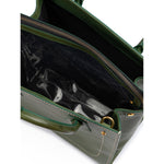 Dsquared² Green Leather Tote Bag DS210825-6