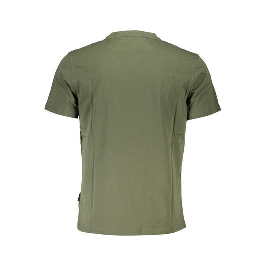 Napapijri Green Cotton T-Shirt NA-25114-L