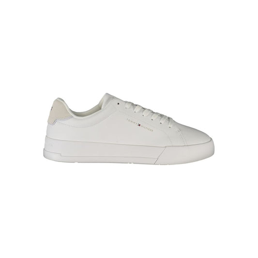 Tommy Hilfiger White Leather Men Sneaker
