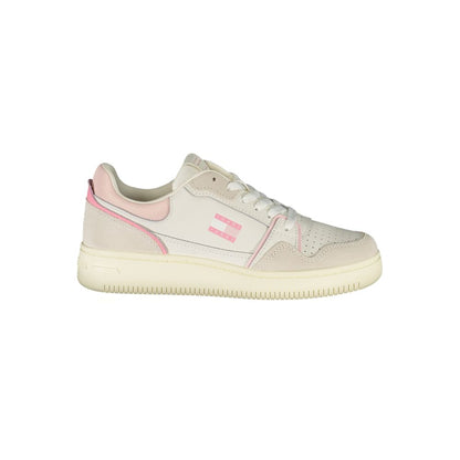 Tommy Hilfiger White Leather Women Sneaker