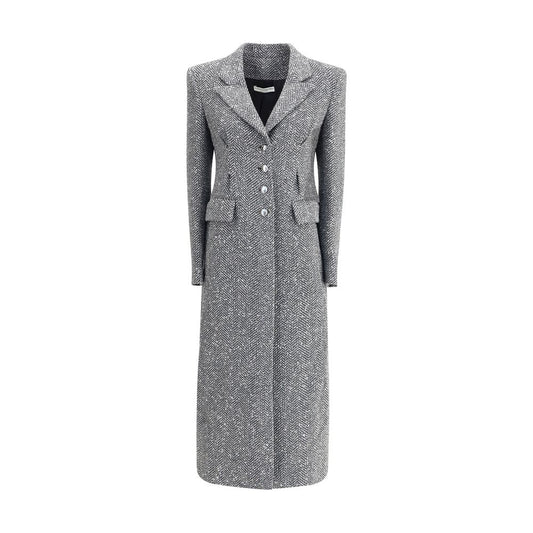 Alessandra Rich Tweed long Coat AL-FABX41581665-IT40 | M