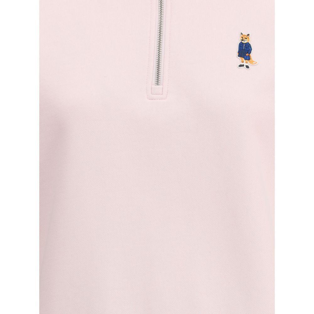 Maison Kitsuné Dressed Fox high neck and zip Sweatshirt