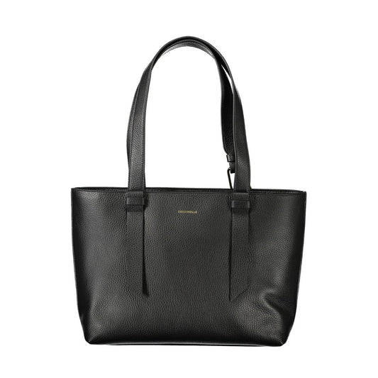 Coccinelle Black Leather Handbag CO-34859