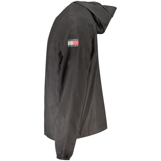 Tommy Hilfiger Black Polyamide Men's Jacket TO-39463-XL