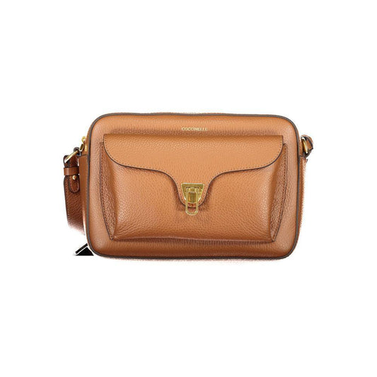 Coccinelle Brown Leather Women Handbag CO-39498