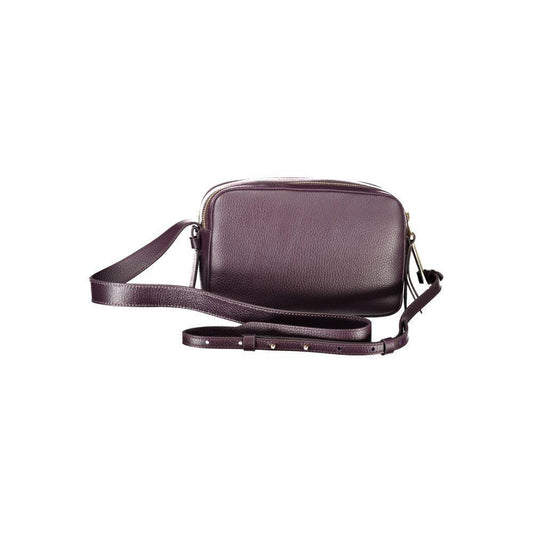 Coccinelle Purple Leather Women Handbag CO-39509