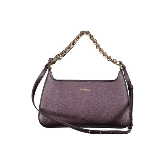 Coccinelle Purple Leather Women Handbag CO-39511