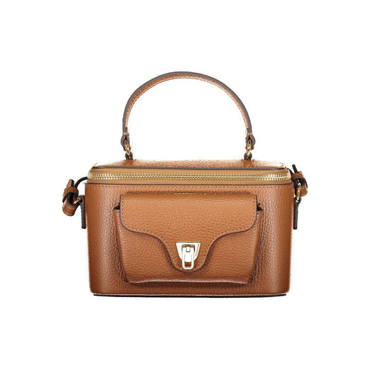 Coccinelle Brown Leather Women Handbag CO-39520