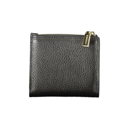 Coccinelle Black Leather Women Wallet CO-39523