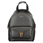 Coccinelle Black Leather Women Backpack CO-39531