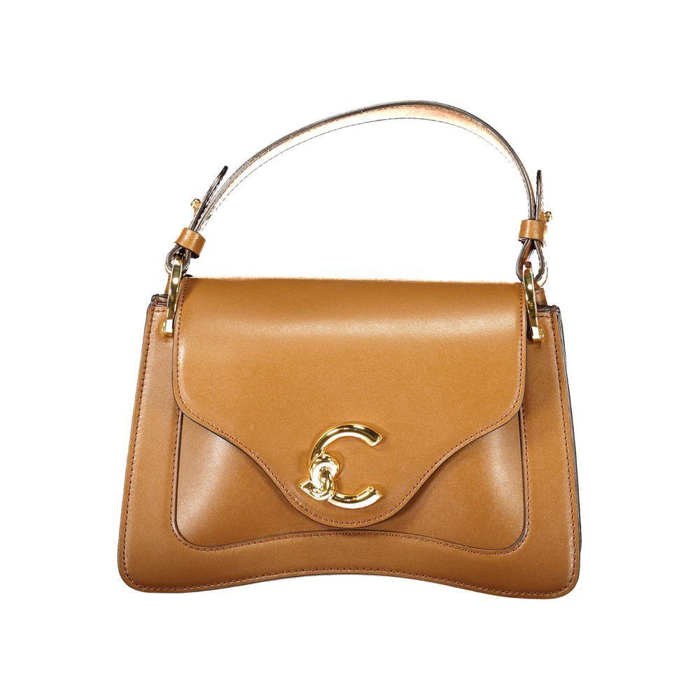 Coccinelle Brown Leather Women Handbag CO-39533