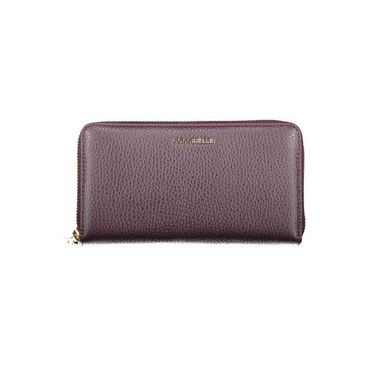Coccinelle Purple Leather Women Wallet CO-39535