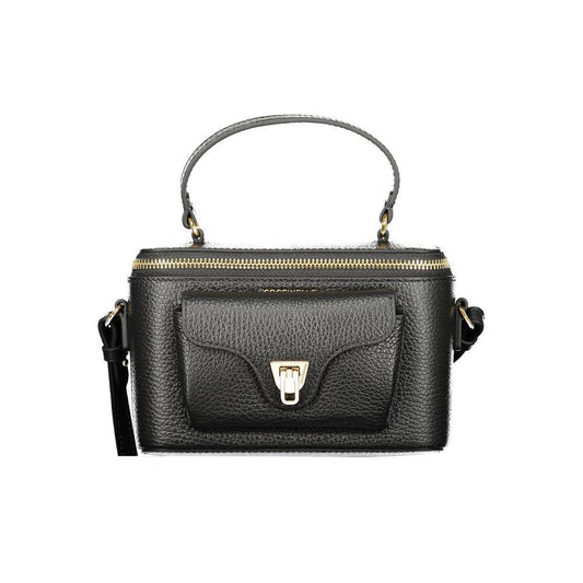 Coccinelle Black Leather Women Handbag CO-39536