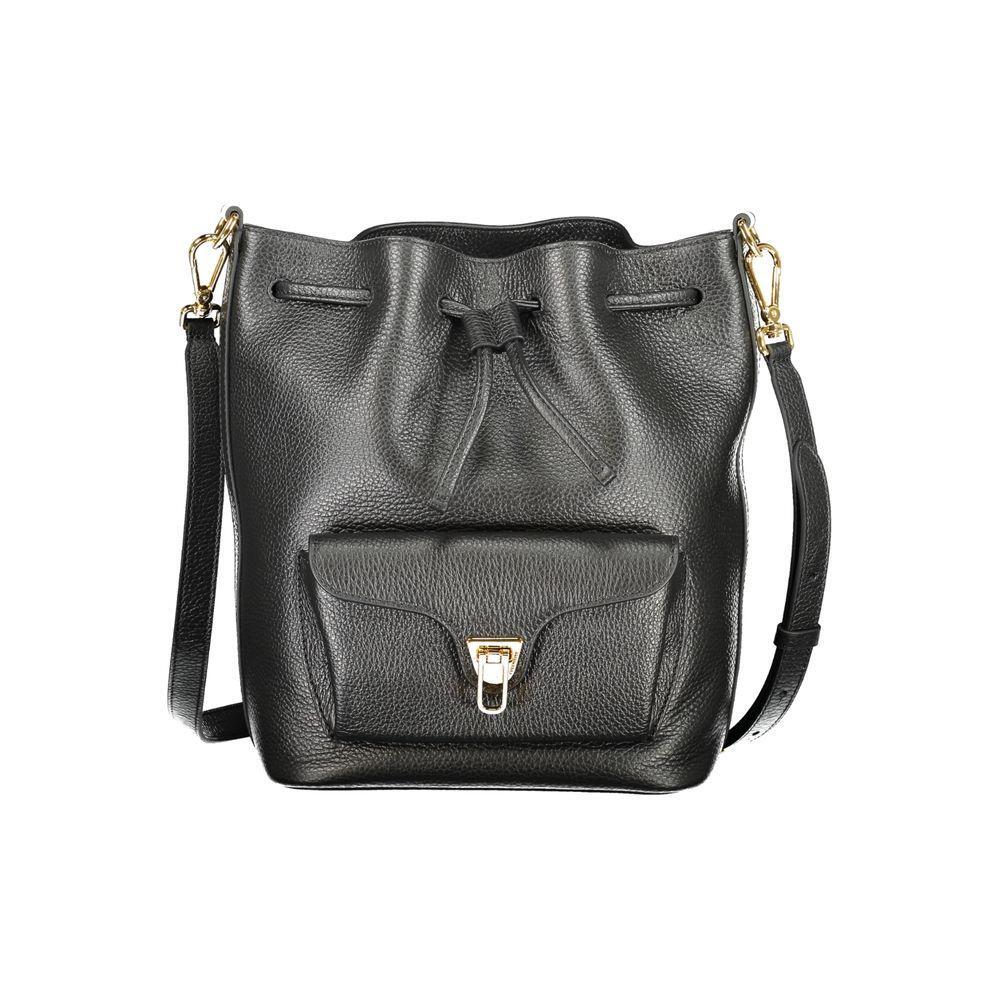 Front view with bag zipped and handles upright.