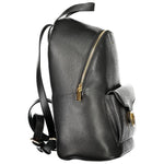 Coccinelle Black Leather Women Backpack CO-39552