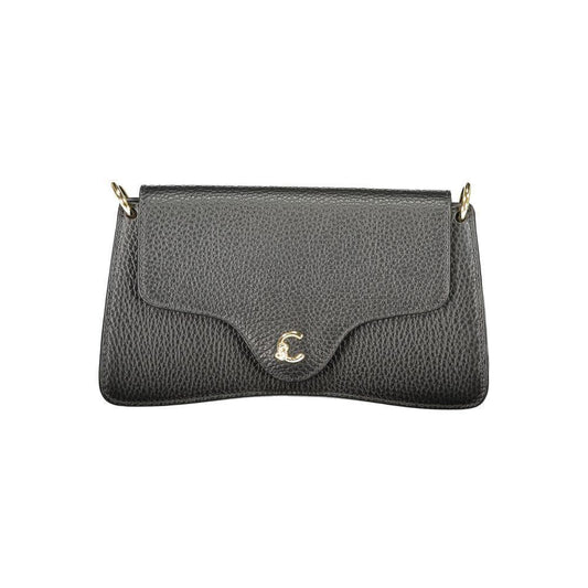 Coccinelle Black Leather Women Handbag CO-39555