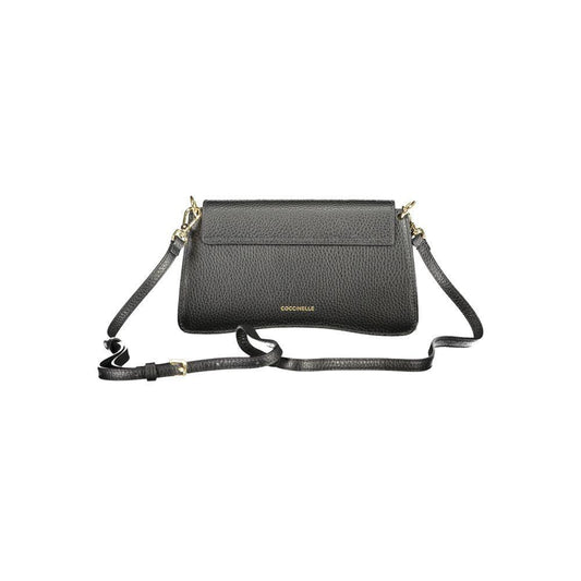Coccinelle Black Leather Women Handbag CO-39555