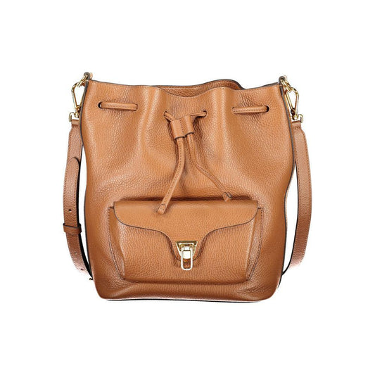 Coccinelle Brown Leather Women Handbag CO-39561