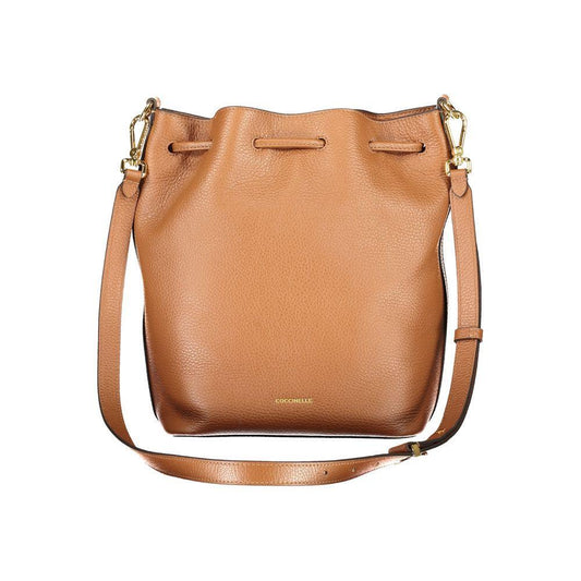 Coccinelle Brown Leather Women Handbag CO-39561