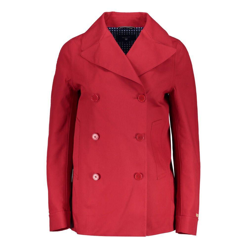Gant Red Cotton Jackets & Coat GA-24148-S