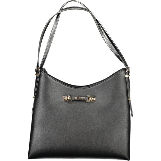 Guess Jeans Black Polyethylene Women Handbag GU-39579
