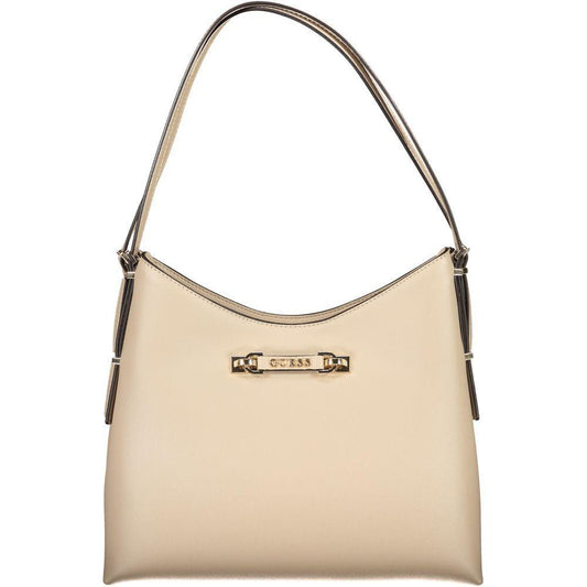 Guess Jeans Beige Polyethylene Women Handbag GU-39580