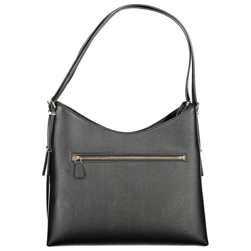 Guess Jeans Black Polyethylene Women Handbag GU-39579
