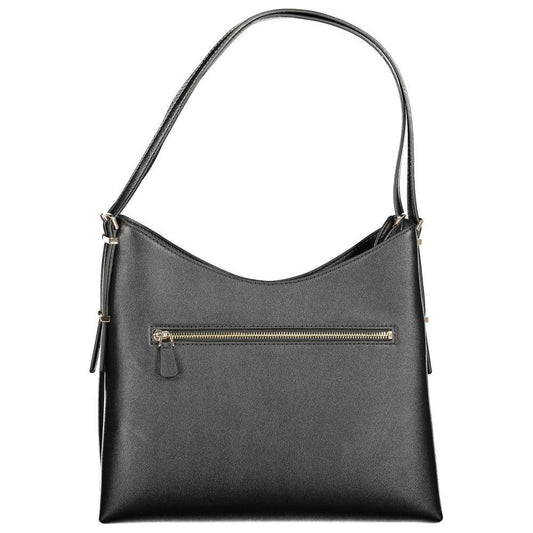 Guess Jeans Black Polyethylene Women Handbag GU-39579